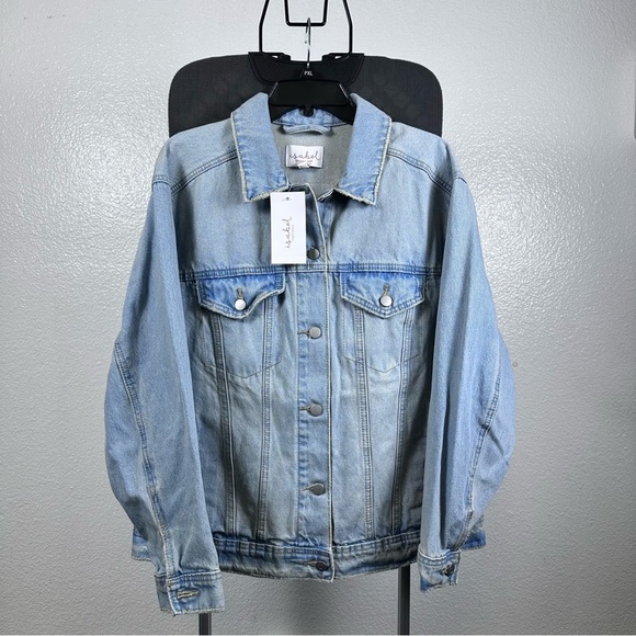 Ingrid & Isabel Light Blue Jean Jacket - Picture 2 of 7